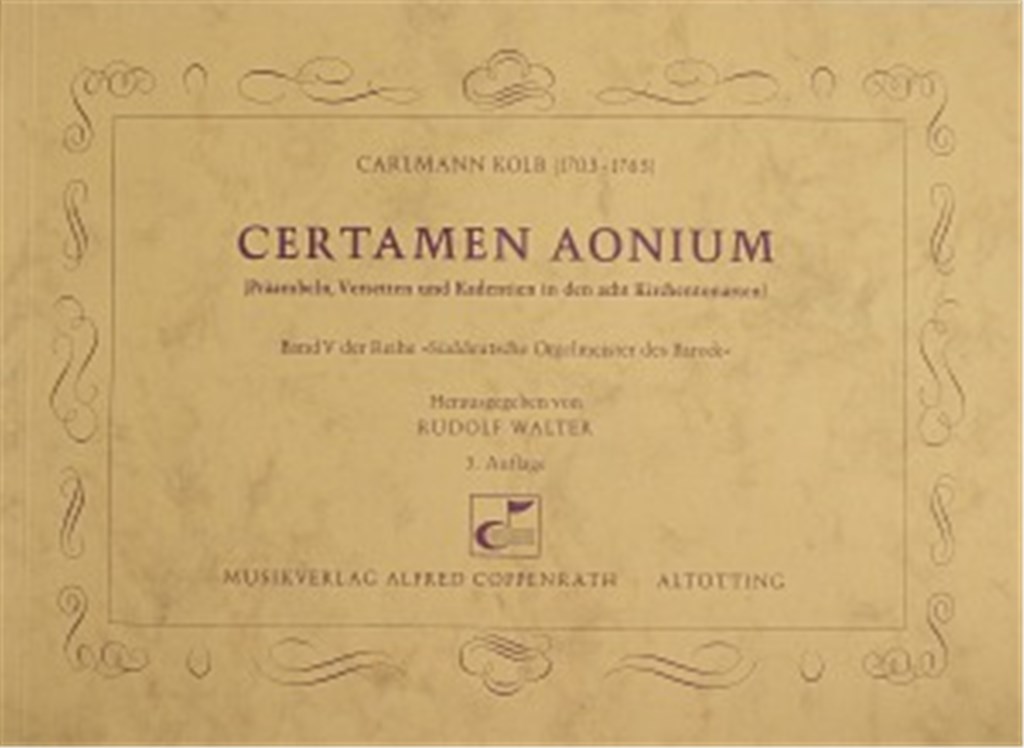 Kolb: Certamen aonium